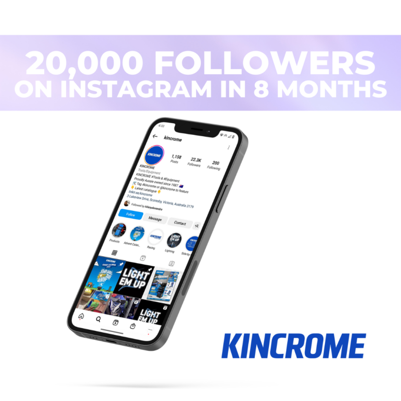 20,000 followers on instagram in 8 months