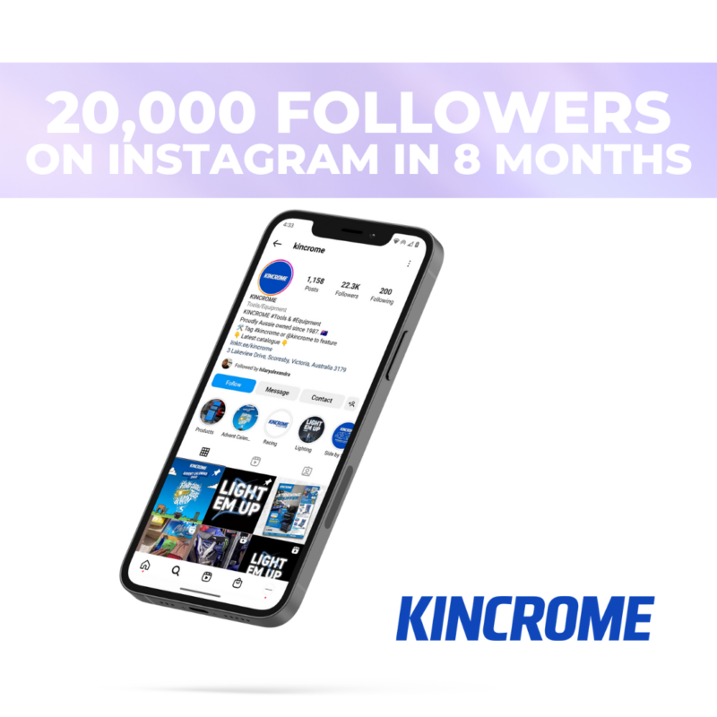 20,000 followers on instagram in 8 months