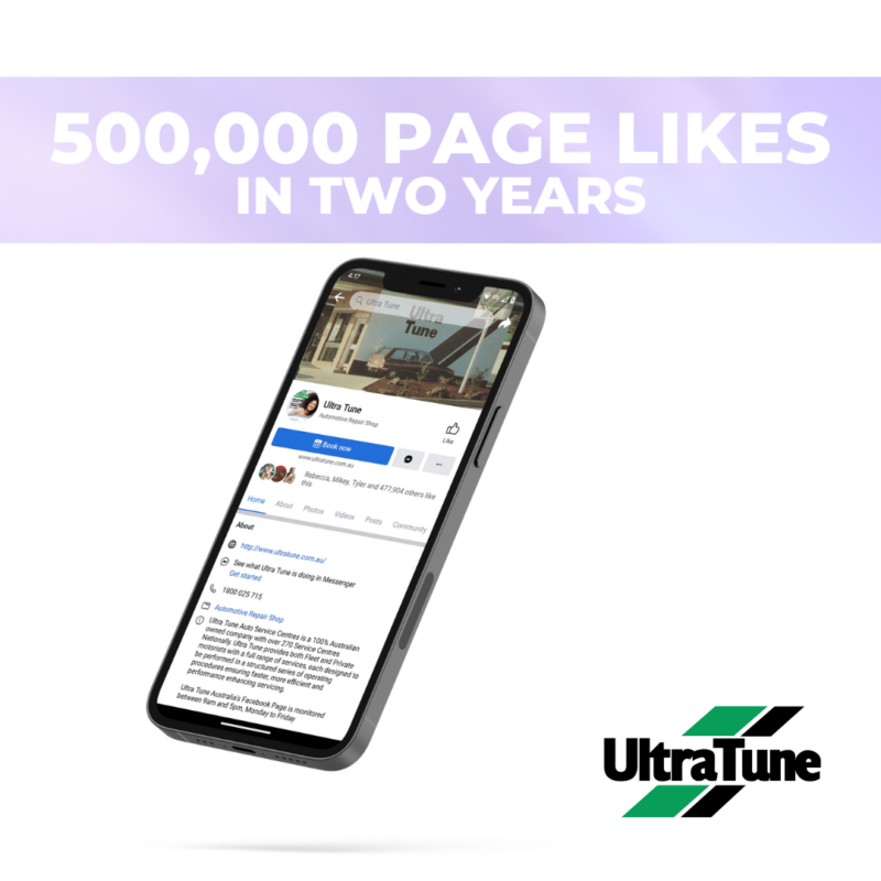 500,000 page likes in two years