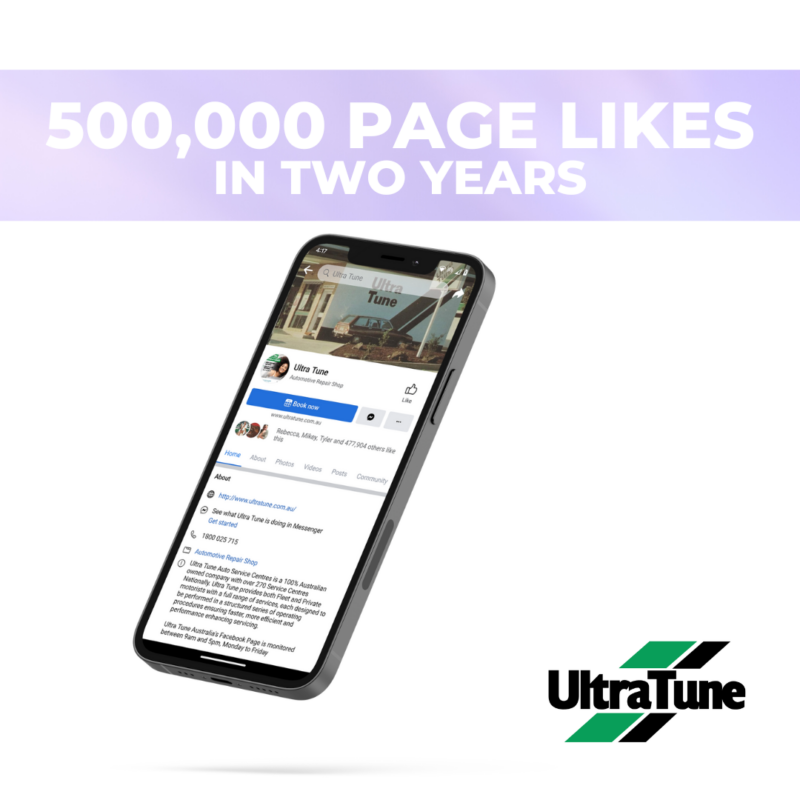 500,000 page likes in two years